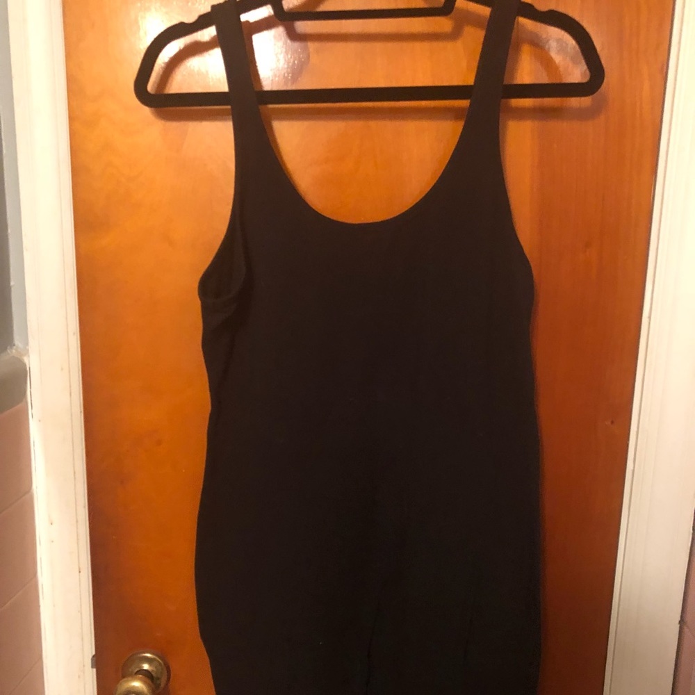 Black VS PINK tank top dress